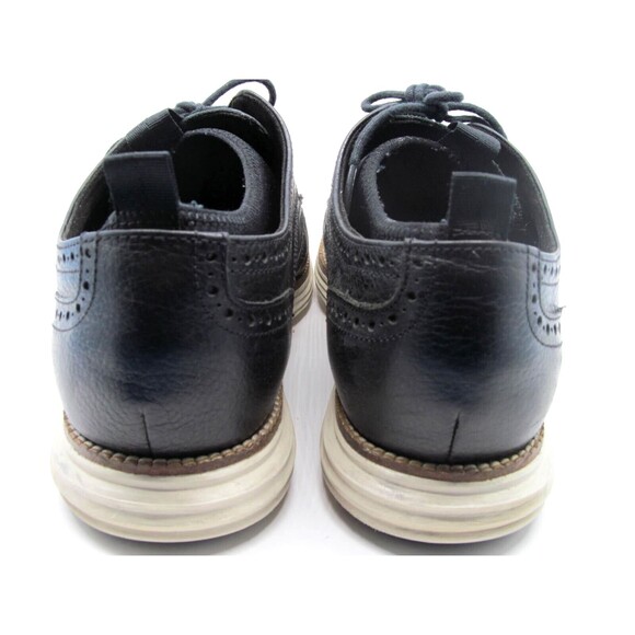 Cole Haan Grand O,s Mens Black Leather Sock Lined Wingtip Size US 9.5 M - Picture 8 of 9